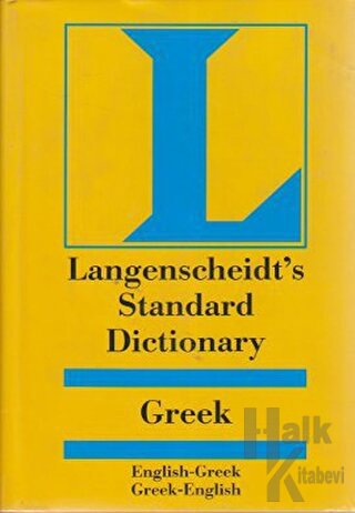 Langenscheidt’s Standard Dictionary Greek - Halkkitabevi