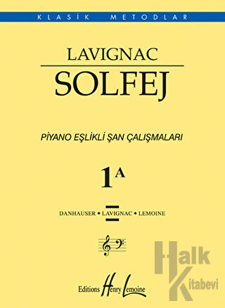 Lavignac Solfej 1A - Büyük Boy - Halkkitabevi