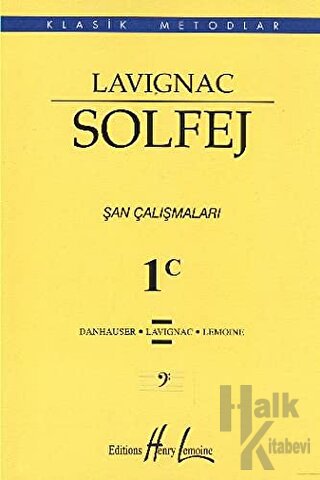 Lavignac Solfej 1C - Küçük Boy - Halkkitabevi