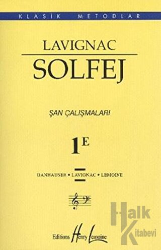 Lavignac Solfej 1E (Küçük Boy) - Halkkitabevi