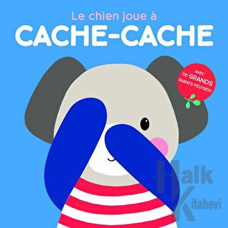 Le Chien Joue A Cache-cache (Ciltli)