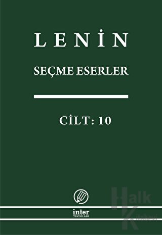 Lenin Seçme Eserler Cilt: 10