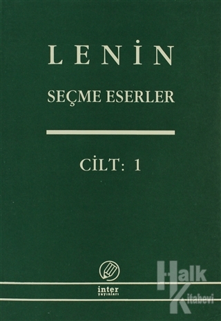 Lenin Seçme Eserler Cilt: 1 - Halkkitabevi