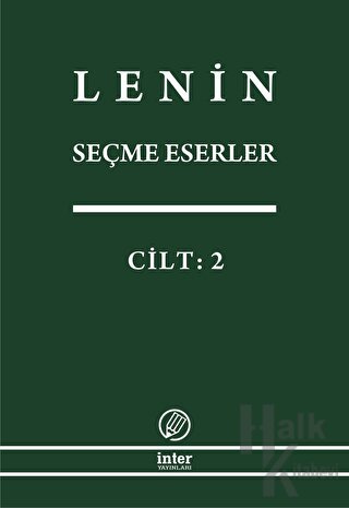Lenin Seçme Eserler Cilt: 2 - Halkkitabevi