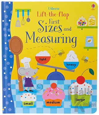 Lift-the-Flap First Sizes and Measuring (Ciltli) - Halkkitabevi