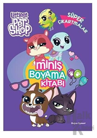 Littlest Pet Shop Miniş Boyama Kitabı Süper Çıkartmalar