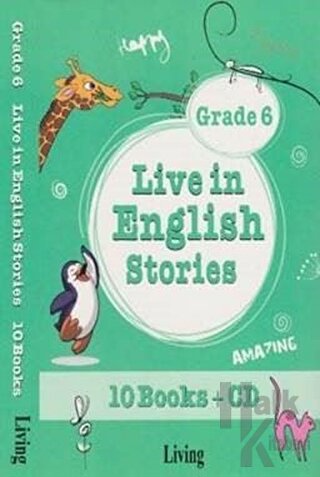 Live in English Stories Grade 6 - 10 - Halkkitabevi