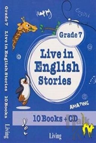 Live in English Stories Grade 7 - 10 - Halkkitabevi
