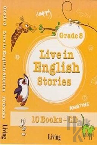 Live in English Stories Grade 8 - 10 - Halkkitabevi