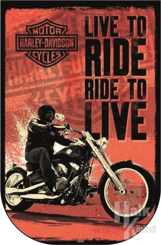 Live To Ride - 10'lu Ayraç - Halkkitabevi