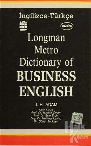 Logman Metro Dictionary of Business English  İngilizce - Türkçe Sözlük (Ciltli)