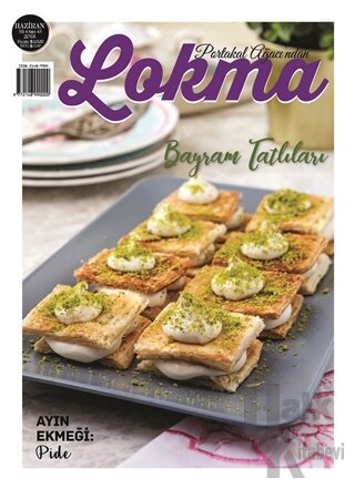 Lokma Aylık Yemek Dergisi Sayı: 43 Haziran 2018 - Halkkitabevi