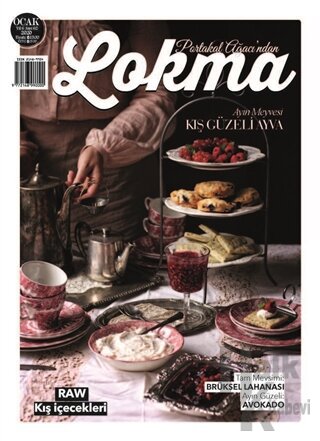 Lokma Aylık Yemek Dergisi Sayı: 62 Ocak 2020 - Halkkitabevi