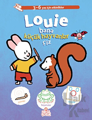 Louie Bana Küçük Hayvanlar Çiz - Halkkitabevi