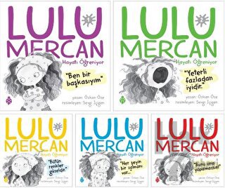 Lulu Mercan - Hayatı Öğreniyor Seti (5 Kitap) - Halkkitabevi