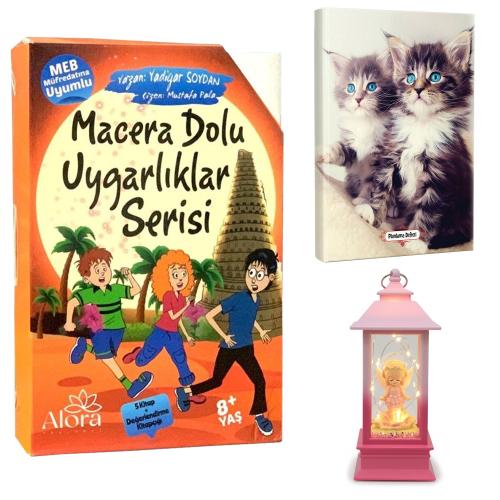 Macera Dolu Uygarlıklar 5 Kitap - Maviş Kediler Planlama Defteri ve Me