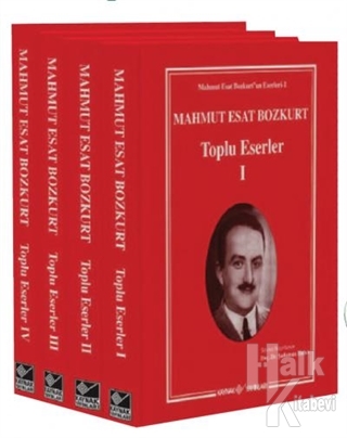 Mahmut Esat Bozkurt Toplu Eserler 4 Kitap Takım (Ciltli) - Halkkitabev