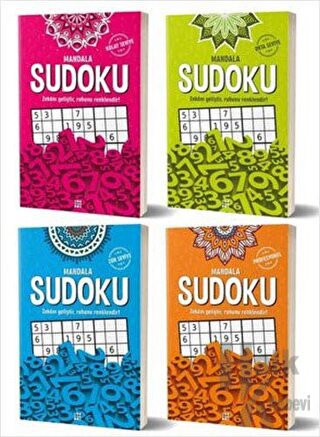 Mandala Sudoku - 4 Kİtap Set - Kolektif -Halkkitabevi