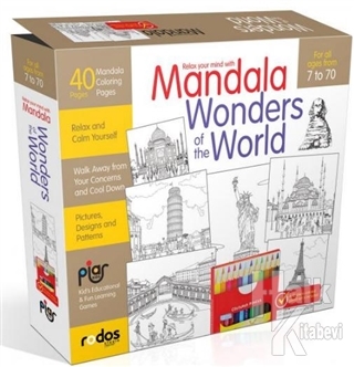 Mandala, Wonders Of The World - For All Ages From 7 To 70 - A12-piece-