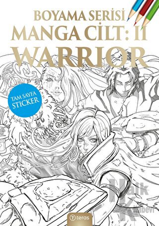 Manga Boyama Cilt II: Warrior