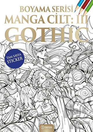 Manga Boyama Cilt III: Gothic - Halkkitabevi