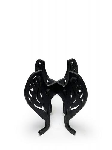 Mari Ahşap Ayaklı Beton Saksı Seri 4 - Halkkitabevi