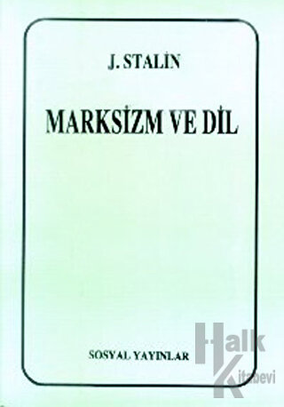 Marksizm ve Dil - Halkkitabevi