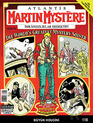 Martin Mystere İmkansızlar Dedektifi Sayı: 118 Büyük Houdini - Halkkit
