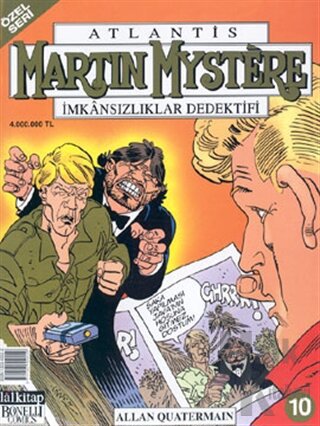 Martin Mystere İmkansızlıklar Dedektifi Allan Quatermain Sayı: 10 - Ha