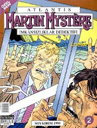 Martin Mystere  İmkansızlıklar Dedektifi Sayı: 2 Soykırım 1990