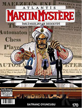 Martin Mystere Sayı: 170 - Satranç Oyuncusu - Halkkitabevi