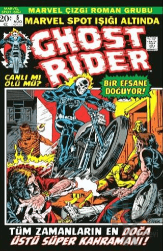 Marvel Spot Işığı Altında Ghost Rider - Halkkitabevi
