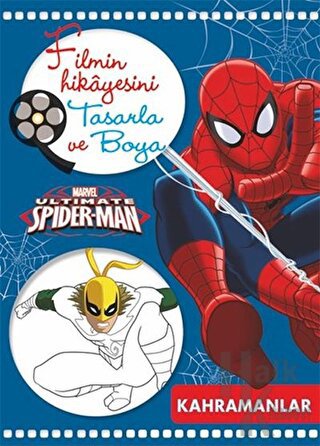 Marvel Ultimate Spider-Man: Filmin Hikayesini Tasarla ve Boya - Halkki