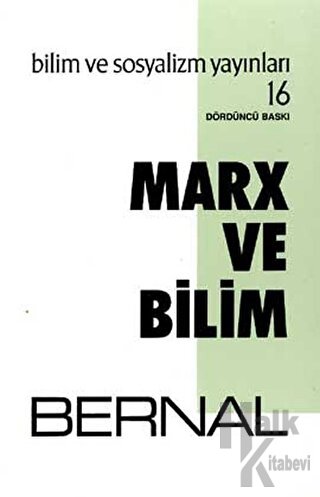 Marx ve Bilim - Halkkitabevi