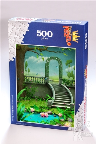 Masal Bahçesi (500 Parça) - Ahşap Puzzle Çocuk Serisi - (CS02-D)