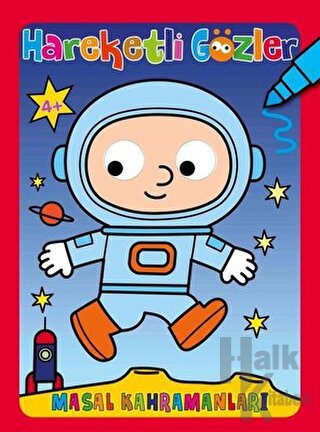 Masal Kahramanları - Hareketli Gözler - Halkkitabevi