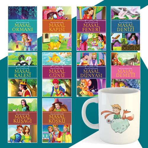Masallarla Karakter Eğitimi 10 Masal ve Küçük Prens Kupa -2 - Halkkita