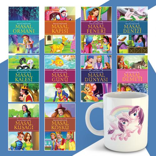 Masallarla Karakter Eğitimi 10 Masal ve Unicorn Kupa -2 - Halkkitabevi