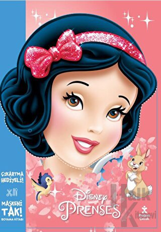 Maskeni Tak Disney Prenses Çıkartma Hediyeli Boyama Kitabı