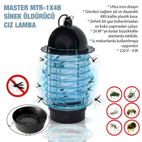 Master MTR-1x4B Led/UV 4W Sinek Öldürücü