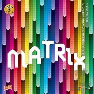 Matrix - IQ Dikkat ve Yetenek Geliştiren Kitaplar Serisi 8 (Level 3)