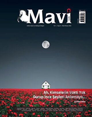 Mavi Gök Kültür Sanat Edebiyat Dergisi Sayı: 6 Mart - Nisan 2022 - Hal