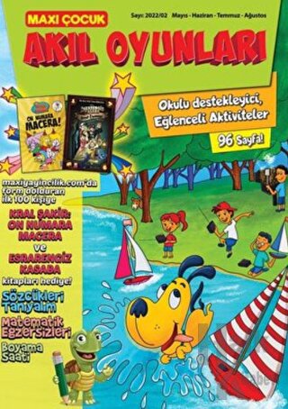 Maxi Çocuk Akıl Oyunları Sayı: 2022/2 Mayıs Haziran Temmuz Ağustos - H