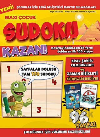 Maxi Çocuk Sudoku 8 - Halkkitabevi