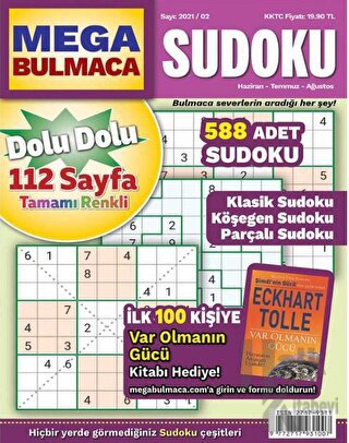 Maxi Mega Sudoku Bulmaca 4 - Halkkitabevi
