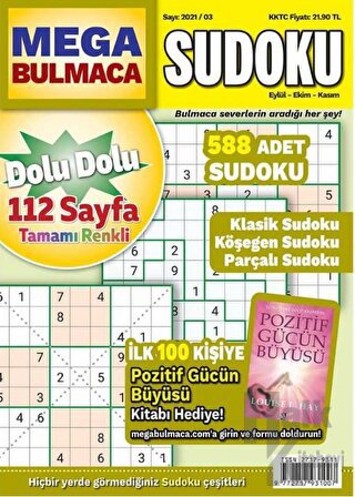 Maxi Mega Sudoku Bulmaca 5 - Halkkitabevi