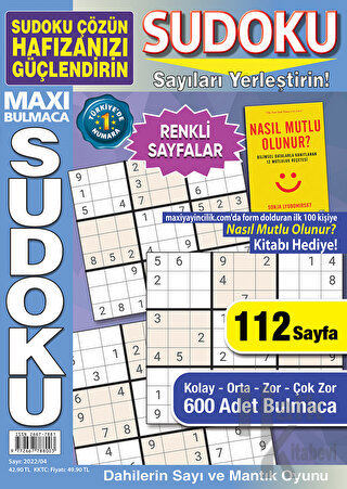 Maxi Sudoku Bulmaca 20