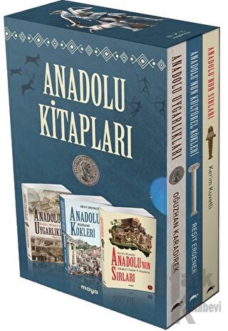 Maya Anadolu Kitapları Seti - 3 Kitap Takım - Halkkitabevi