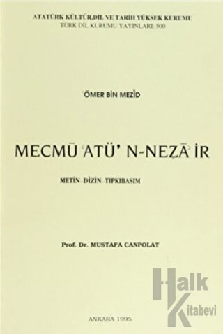 Mecmu’Atü’n-Neza’ir - Halkkitabevi
