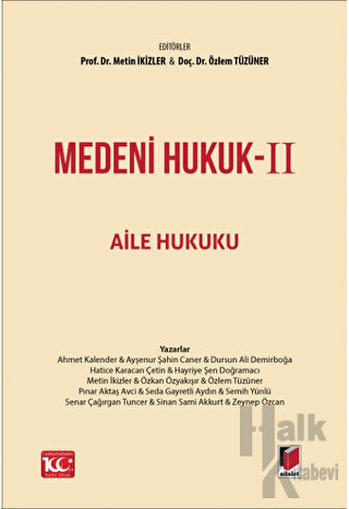 Medeni Hukuk - II (Ciltli) - Halkkitabevi